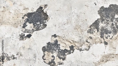 Weathered wall texture with chipped paint and stains.