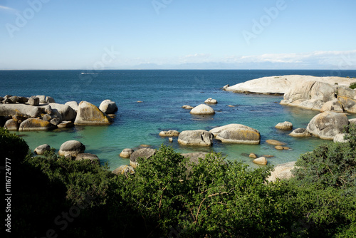 Scenic Coastal Rocks and Ocean
