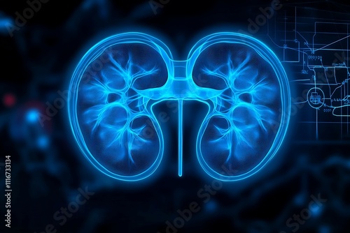 Renal health dashboard highlighting diagnostic imaging monitoring methods Kidney Stone management under Nephrology