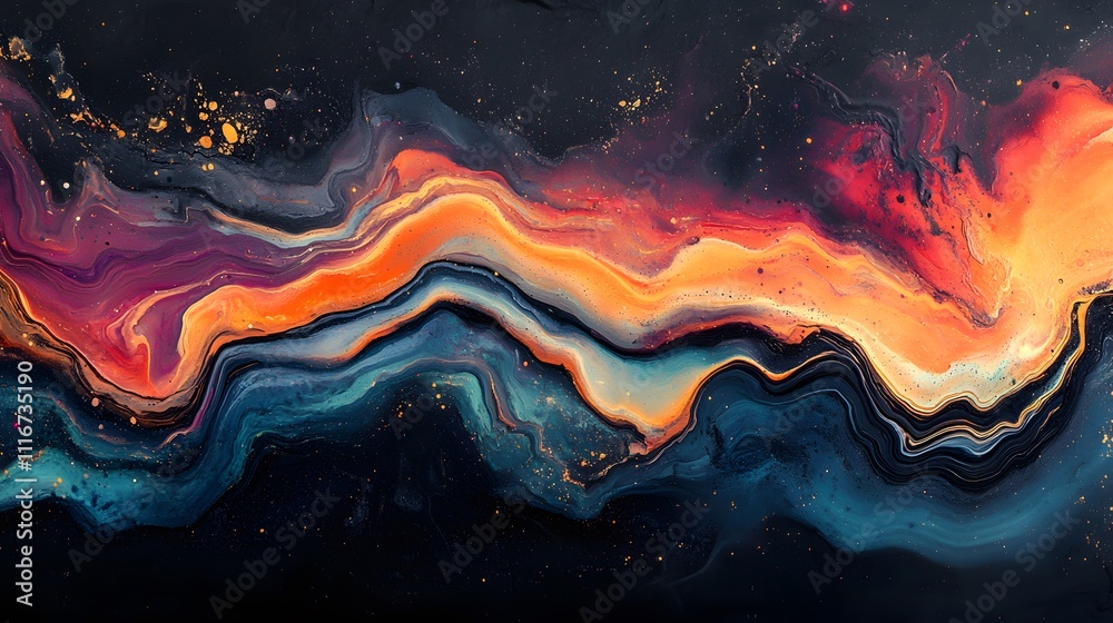 Futuristic abstract 3D holographic shape with fluid iridescent colors and glowing effects, creating a dynamic visual experience against a black background Futuristic abstract 3D holographic shape with fluid iridescent colors and glowing effects, creating a dynamic visual experience against a black background