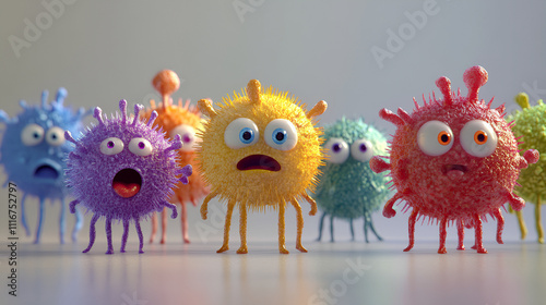 Virus de colores
