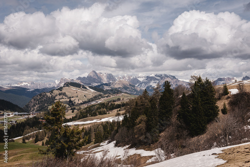 Nature and landscape - Alpe di Siusi, Dolomites, Italy.