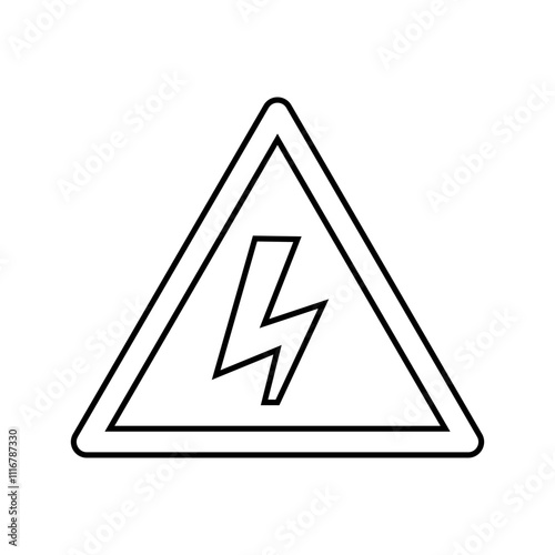 power outage hurricane disaster line icon vector. power outage hurricane disaster sign. isolated contour symbol black illustration