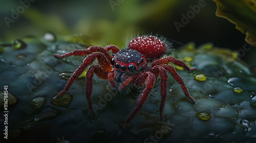 Spider Magic: Ultra-Fine Render with Natural Depth of Field