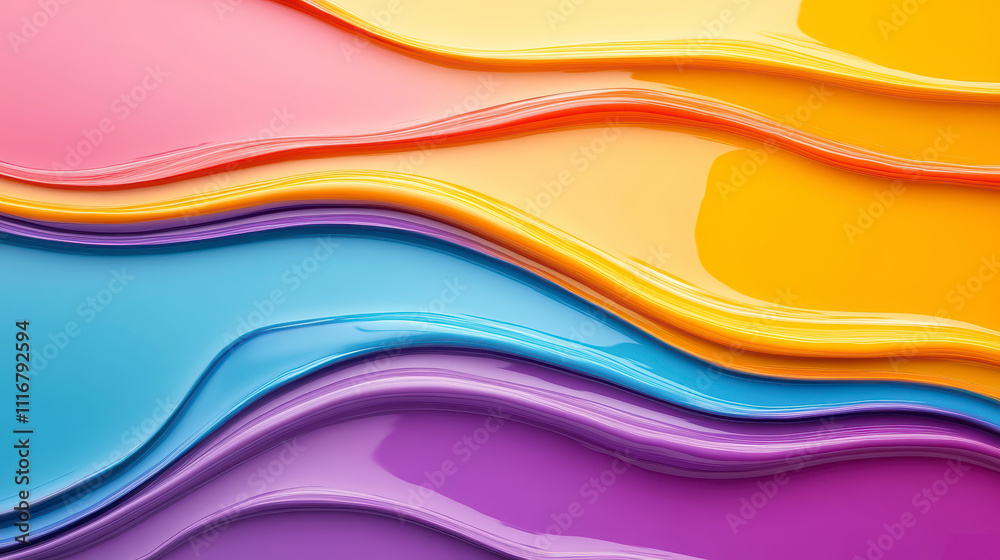 custom made wallpaper toronto digitalVibrant Waves of Color Create Harmonious Flow in Abstract Art Design