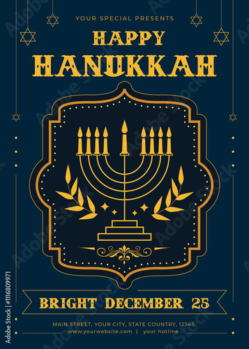 Happy Hanukkah Flyer
