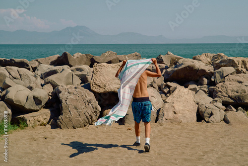 Seaside stroll photo