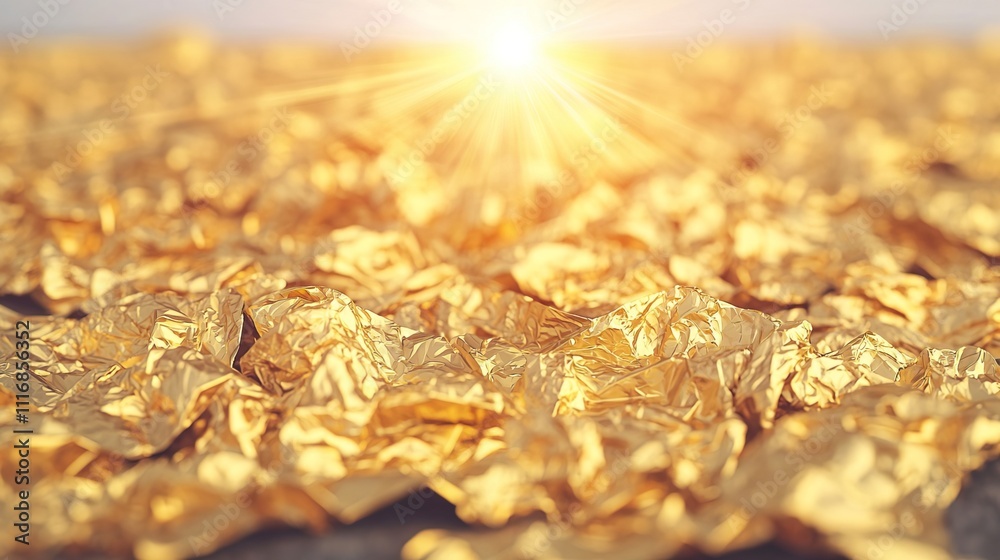 Lens flare gold shimmer background concept. Golden Foil Surface with Lens Flare Effect Lens flare gold shimmer background concept. Golden Foil Surface with Lens Flare Effect