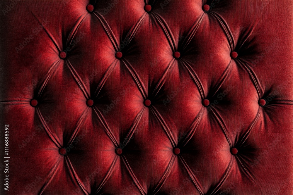 Fototapeta premium Classic red velvet texture, luxurious and bold