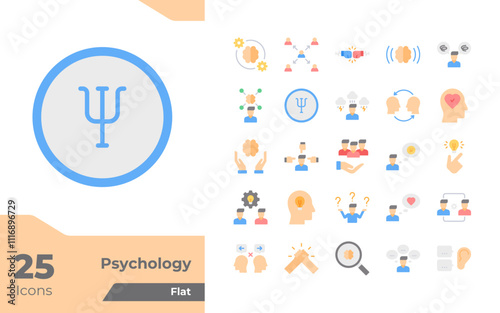 Psychology Flat Icons