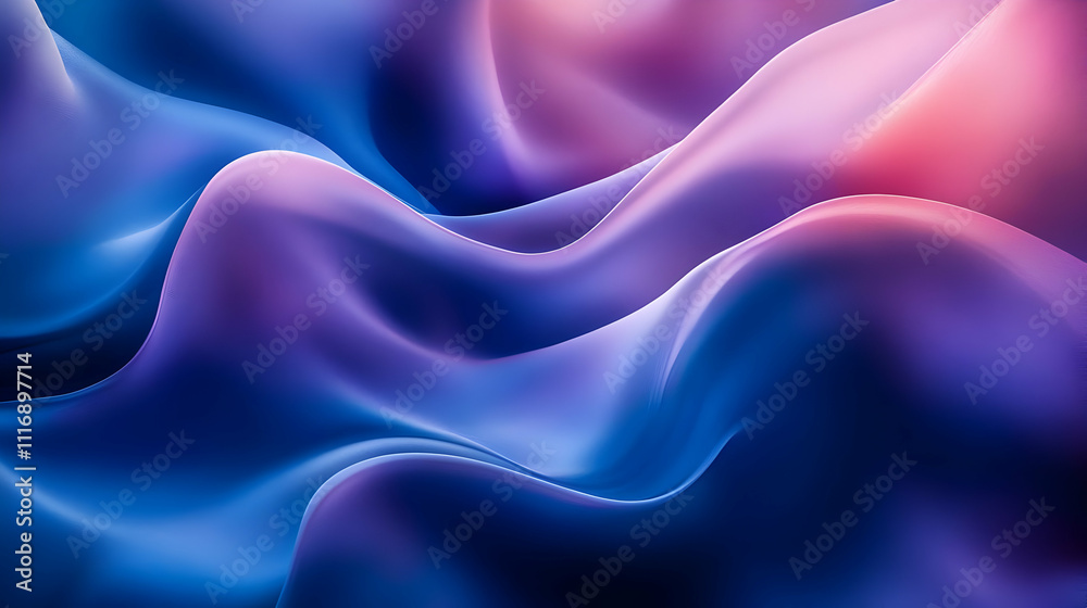 Obraz premium Abstract 3D Wave Background
