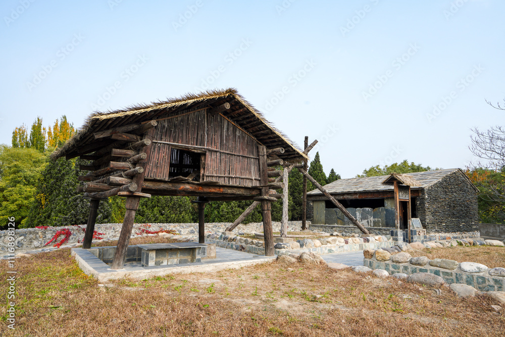 Lu Kairen's Barn, Taiwan Scenic Spot, China Ethnic Museum, Beijing Lu Kairen's Barn, Taiwan Scenic Spot, China Ethnic Museum, Beijing