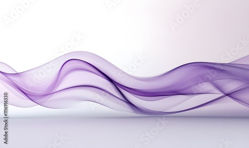  purple and silver was gliding gracefully as swimming in fluid elegant lines, Generative AI