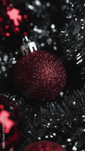 red christmas ornament