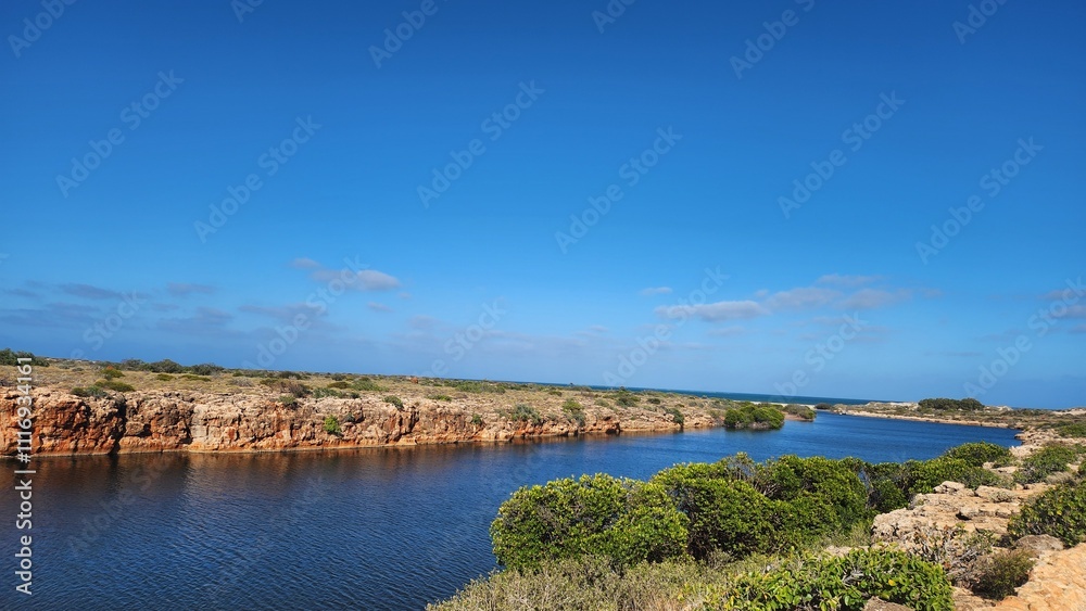 Obraz premium Yardie Creek in Western Australia