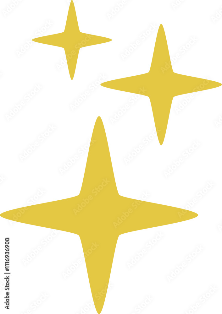 Obraz premium Gold Sparkles 