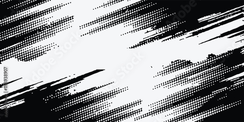 Abstract background with slash line dot pattern. eps 10
