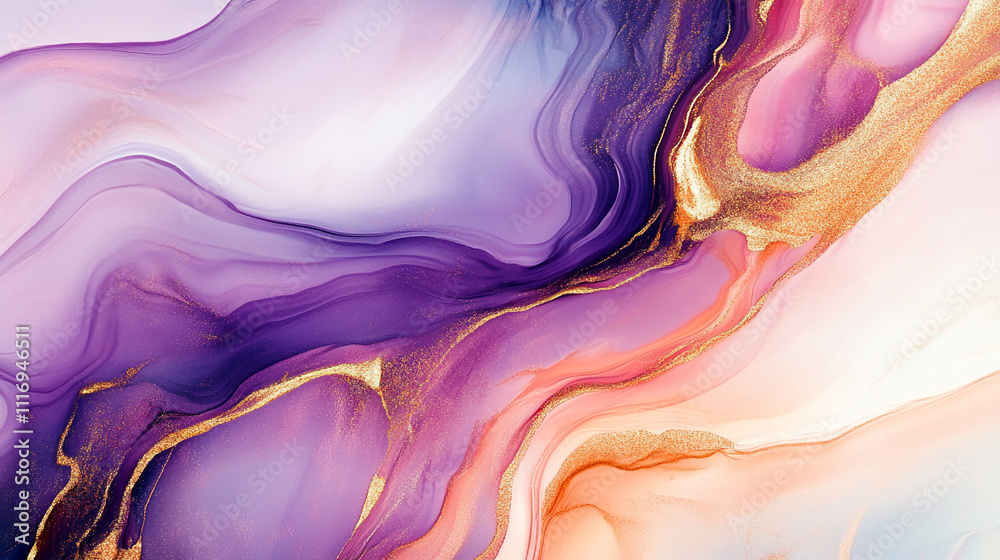 Obraz premium Colorful abstract swirling patterns showcasing vibrant hues and textures in artwork