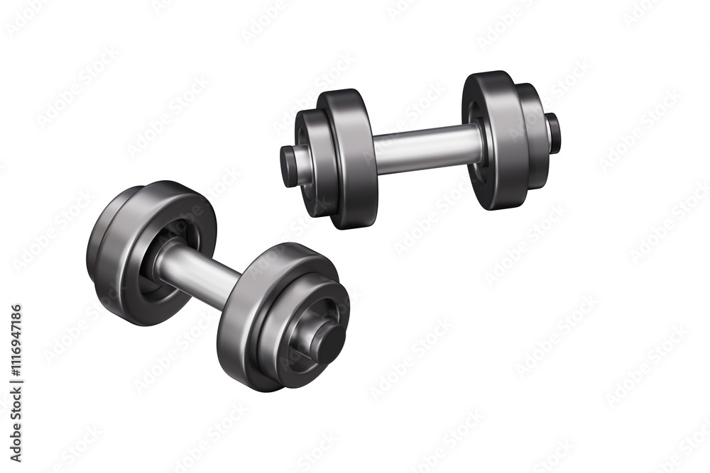 3d rendering fitness title dumbbell 3d rendering fitness title dumbbell
