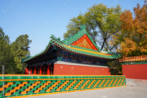 Ancient Tibetan Architecture in Summer Palace, Beijing photo