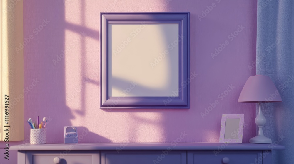 115.Concept 5: 3D illustration mockup photo frame in children room, interior and decoration with lovely furniture, blank space for insert picture, 3D rendering 115.Concept 5: 3D illustration mockup photo frame in children room, interior and decoration with lovely furniture, blank space for insert picture, 3D rendering