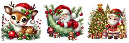 Christmas santa