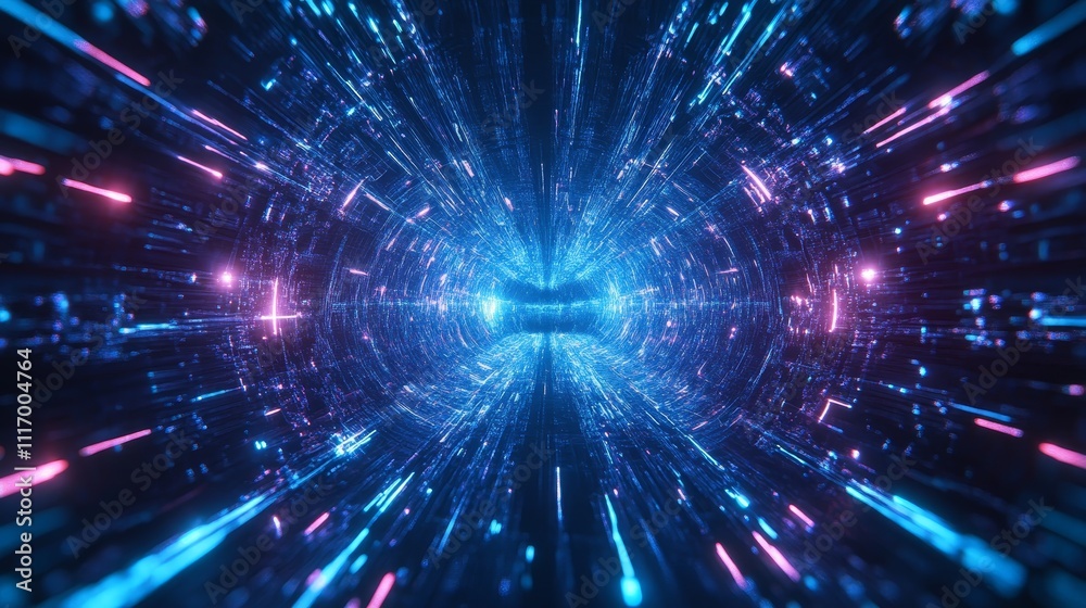 futuristic brain wireframe, pulsing electric pathways, advanced neural interface, scattered light orbs, digital transmission lines, neon blue atmosphere, technological symmetry, data flow futuristic brain wireframe, pulsing electric pathways, advanced neural interface, scattered light orbs, digital transmission lines, neon blue atmosphere, technological symmetry, data flow