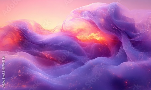 Pastel Purple Gradient Abstract Background photo