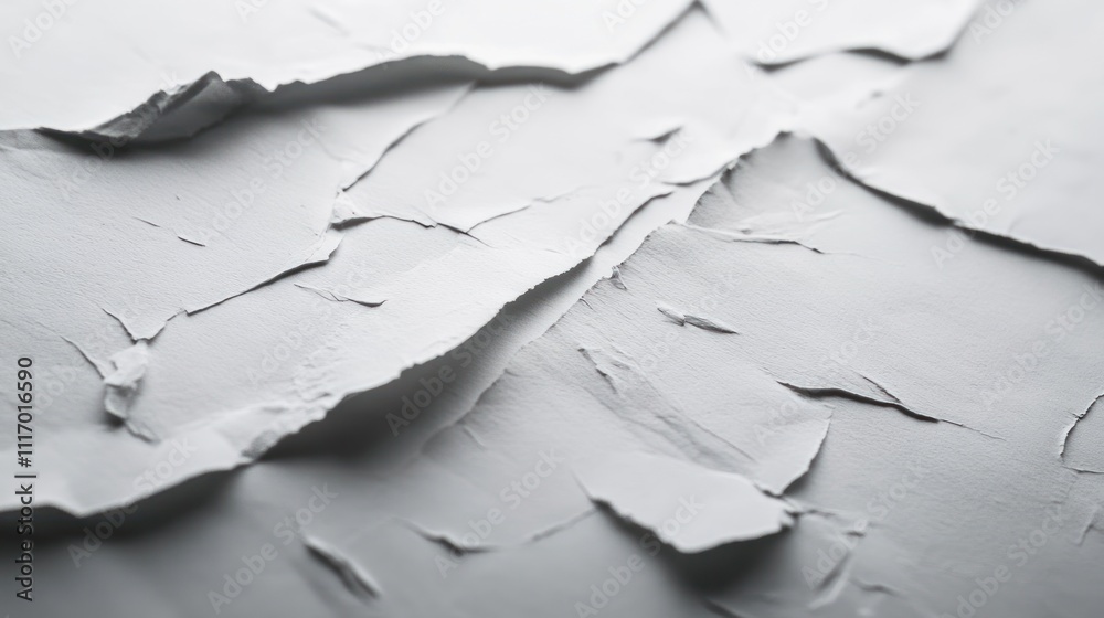 Abstract White Cracked Texture Abstract White Cracked Texture