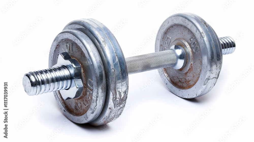 Barbell Isolated on White Background, Standing Alone as a Symbol of Strength and Fitness, Ready for Use. Barbell Isolated on White Background, Standing Alone as a Symbol of Strength and Fitness, Ready for Use.