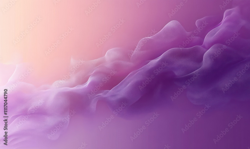 Obraz premium Dreamy Pastel Purple Gradient Background
