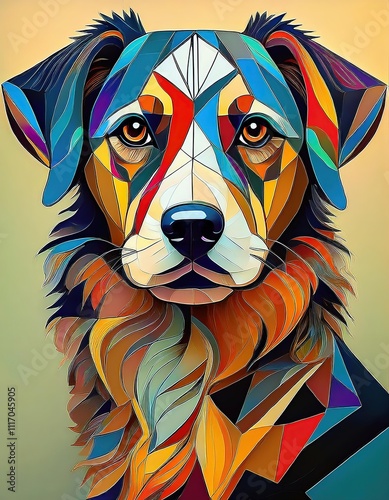 Fluffy dog retriever with big brown eyes, wagging tail, and playful personality.