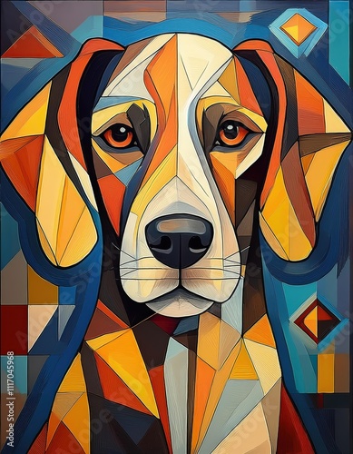 Dog with thick fur, kind eyes, and loyal nature.
