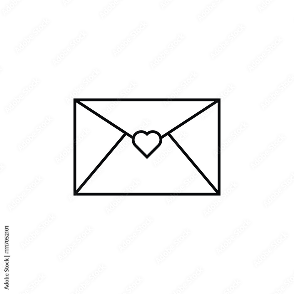 Open mail icon vector Open mail icon vector
