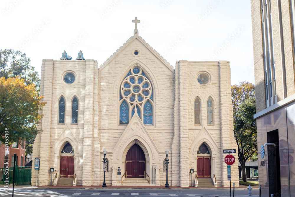 Obraz premium Cathedral in the City