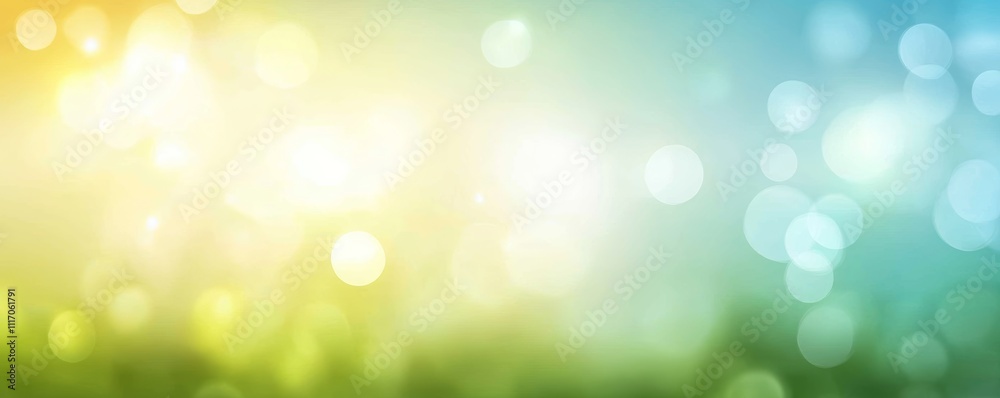 Dreamy Soft Focus Background with Green Blue Gradient and Bokeh Effects Dreamy Soft Focus Background with Green Blue Gradient and Bokeh Effects