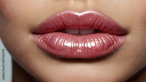 close up of lips