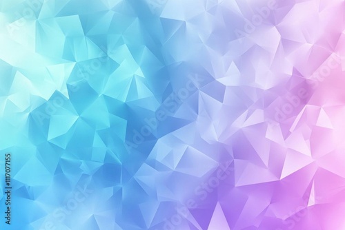 Abstract Low Poly Background: Gradient Colors Showcase Stunning Design