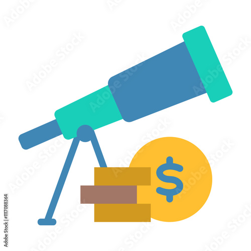 Financial Forecasting Icon