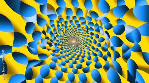 Perceptual Playground: Abstract Patterns and Optical Illusions Background