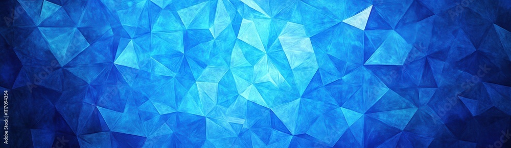 Naklejka premium The harmonious blend of cool blue shades creates a soothing visual impact.