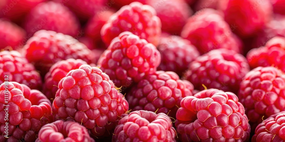 Juicy, plump raspberries ready to be enjoyed , fresh, ripe, vibrant, red, fruit, sweet, organic, natural, healthy Juicy, plump raspberries ready to be enjoyed , fresh, ripe, vibrant, red, fruit, sweet, organic, natural, healthy