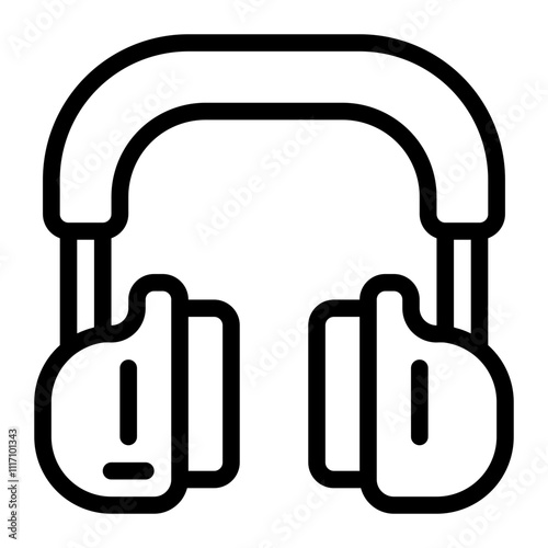 Earmuffs Line Icon