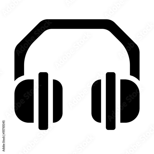 Earmuffs Solid Icon