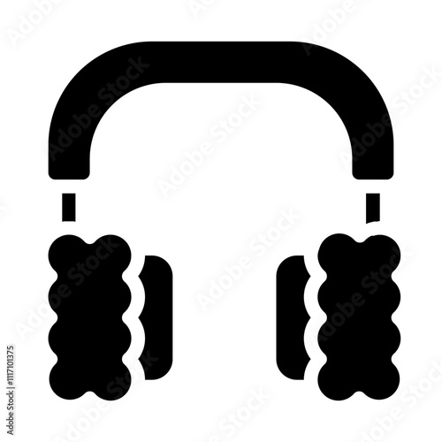 Earmuffs Solid Icon