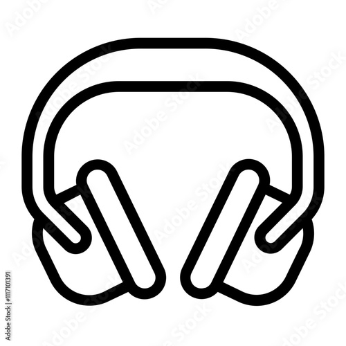 Earmuffs Line Icon