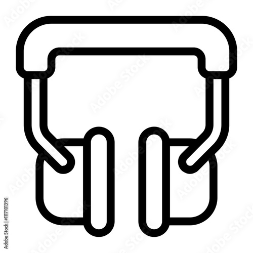 Earmuffs Line Icon