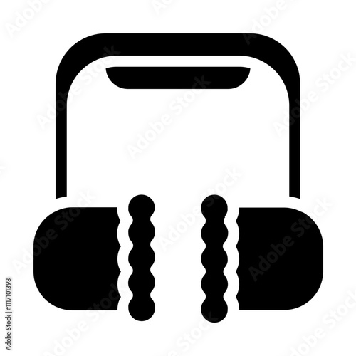 Earmuffs Solid Icon