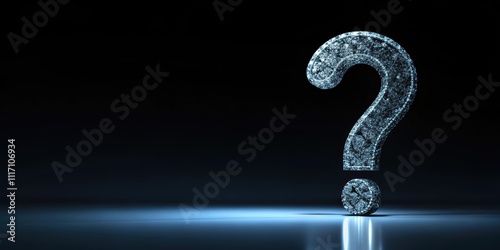 Wallpaper Mural Question mark animation on black background, question mark, animation, black, background, symbol, uncertainty, confusion, doubt Torontodigital.ca