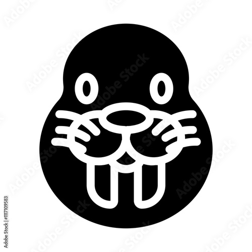 Walrus Solid Icon